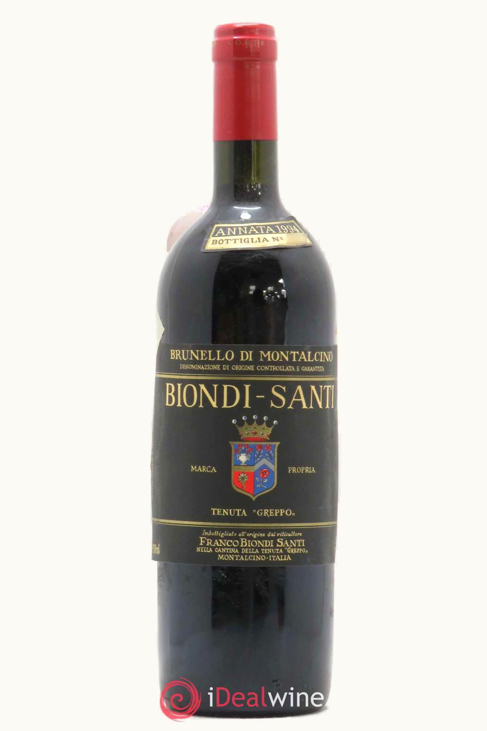 Biondi Santi Biondi Santi DOCG Brunello di Montalcino, Tuscany, Italy, 1994