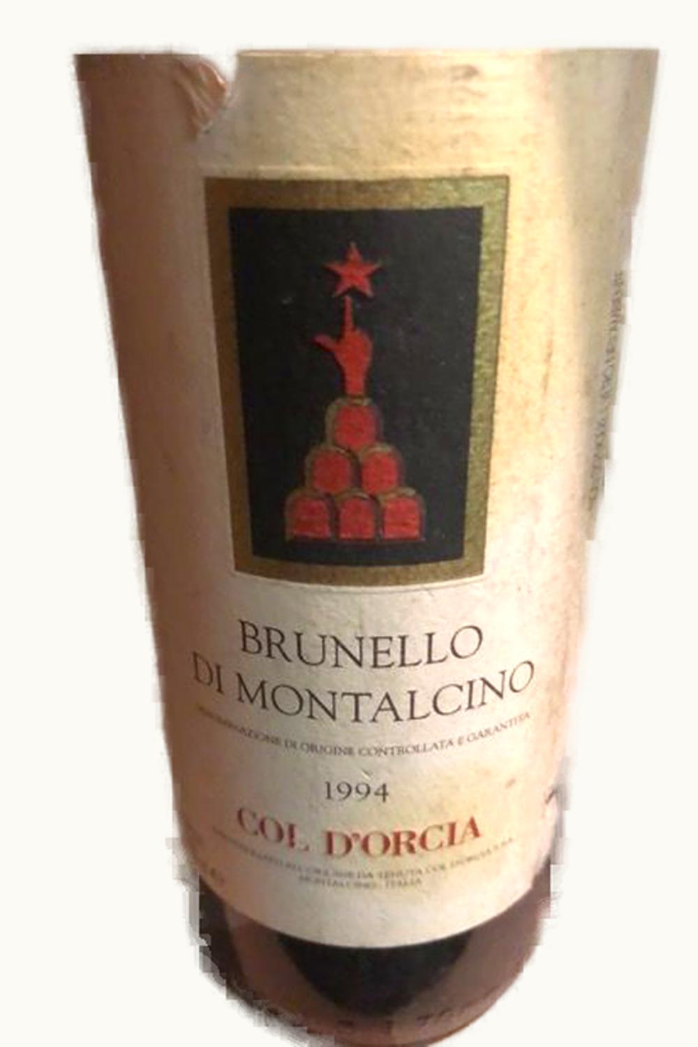 Tenute Col d'Orcia Tenute Col d'Orcia DOCG Brunello di Montalcino, Tuscany, 1994