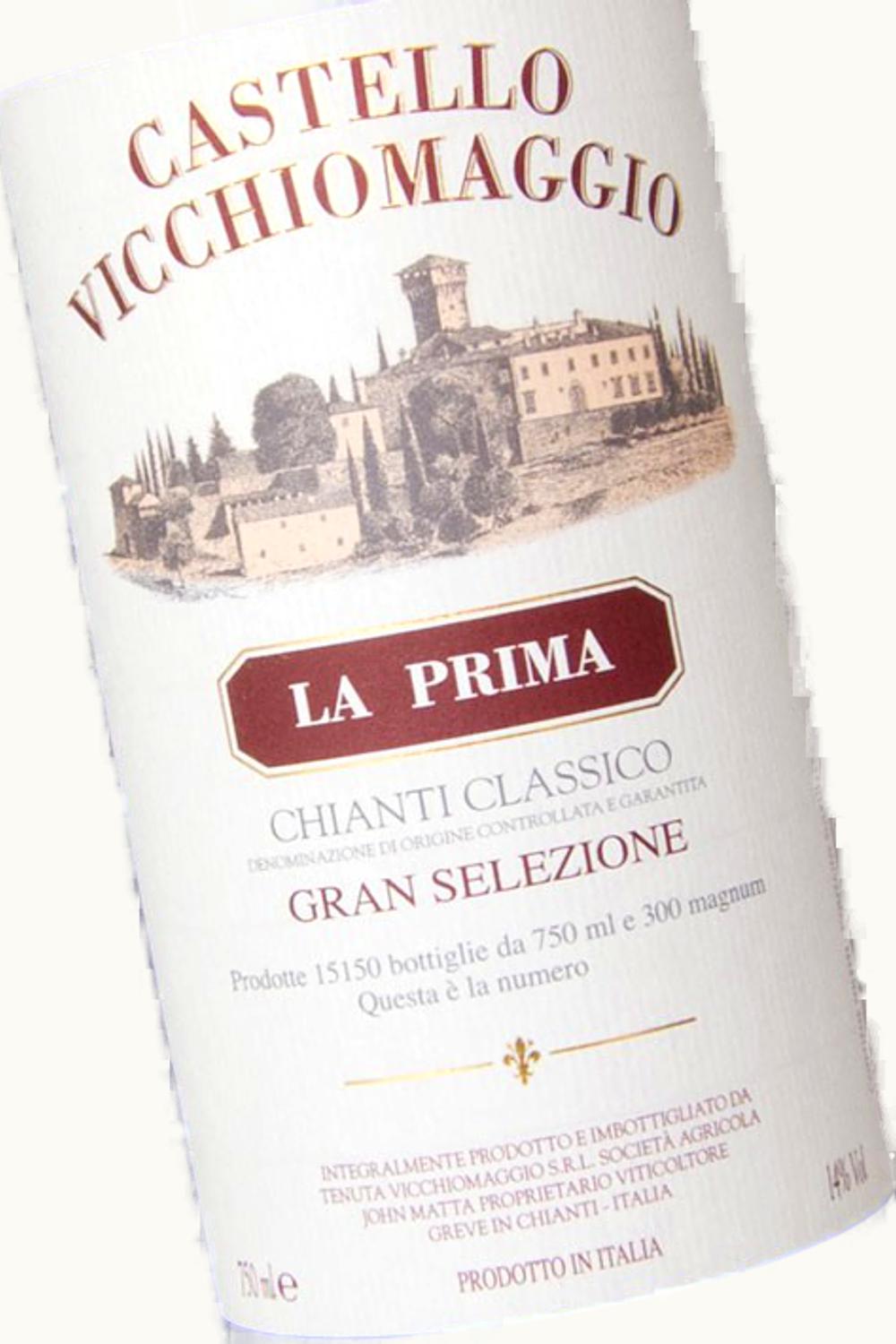 Castello Vicchiomaggio Castello VIcchiomaggio VIgna La Prima Grand Select Docg Chianti Cls, 1994