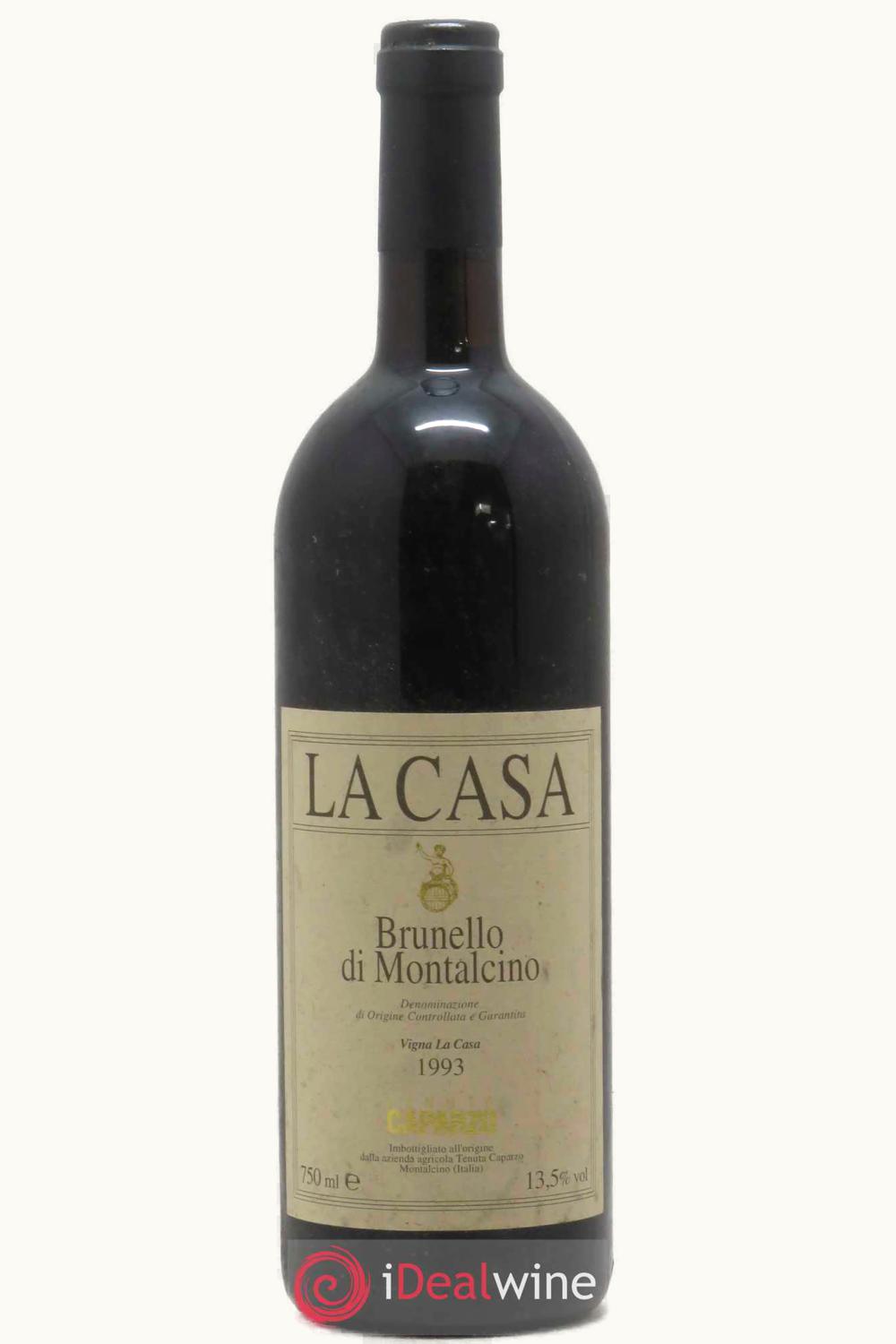 Caparzo La Casa DOCG Brunello di Montalcino Tuscany Italy, 1993