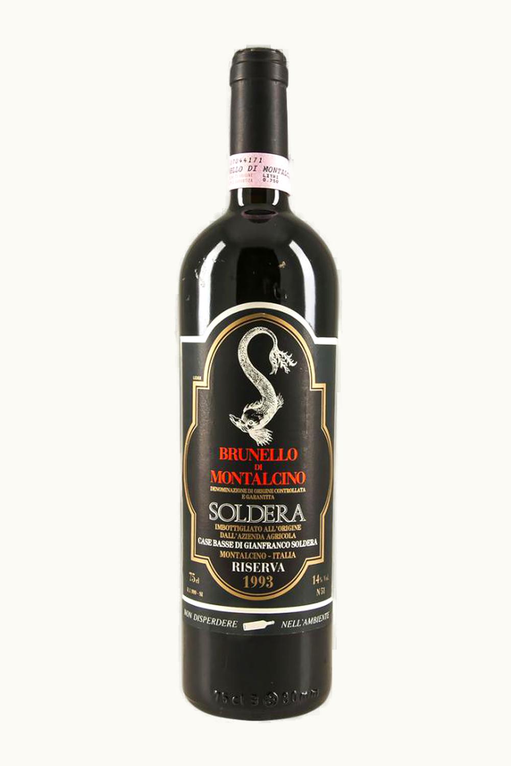 Basse di Gianfranco Soldera Brunello Montalcino RSRV DOCG Tuscany Italy, 1993