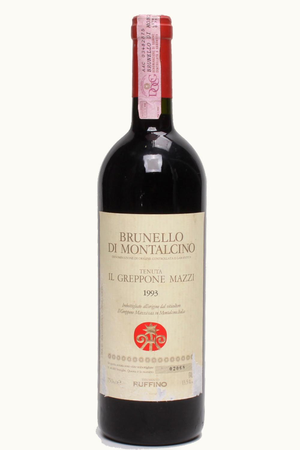 Ruffino Ruffino Greppone Mazzi DOCG Brunello di Montalcino Tuscany, 1993