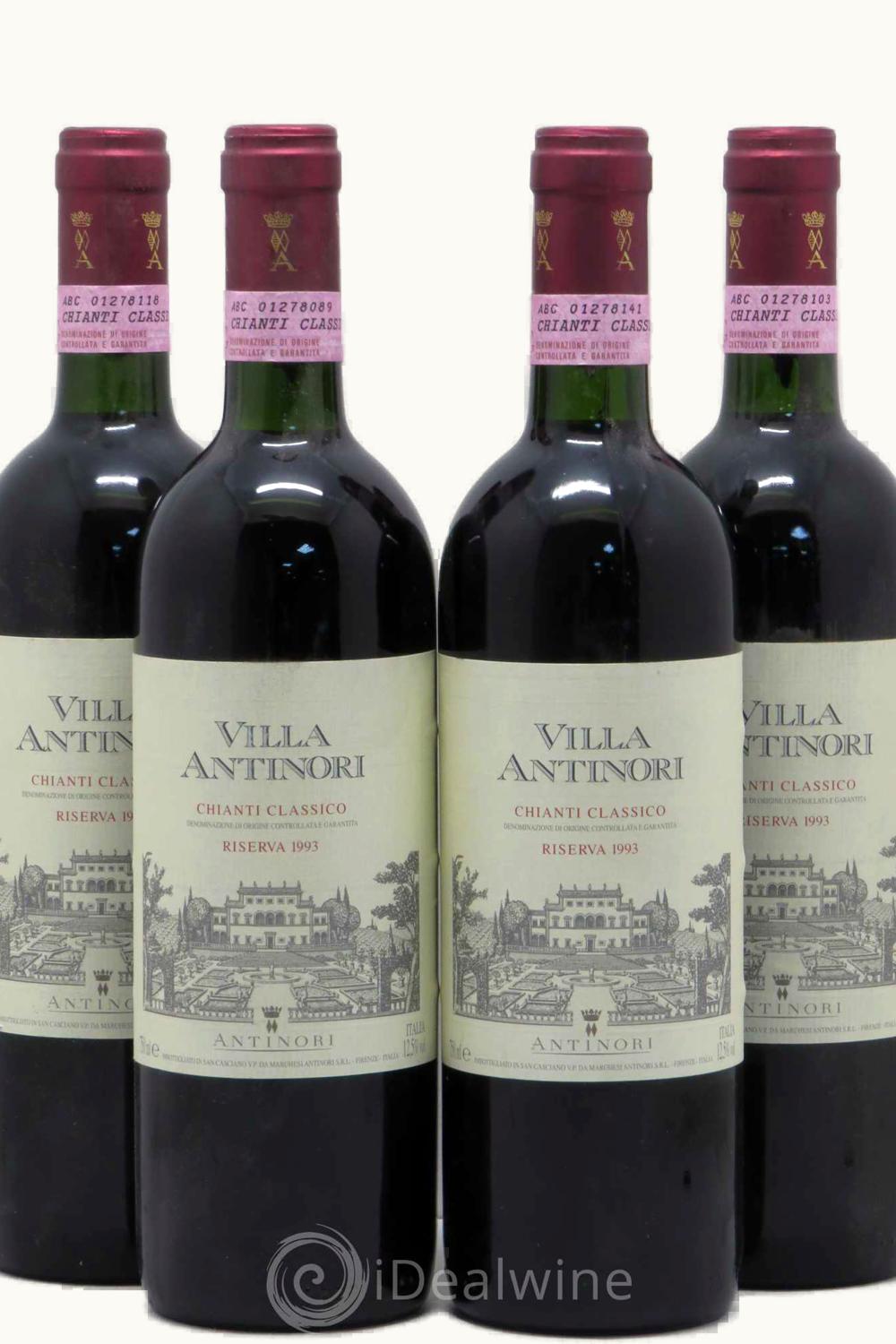 Marchesi Antinori Marchesi Antinori Villa RSRV DOCG Chianti Classico Tuscany Italy, 1993