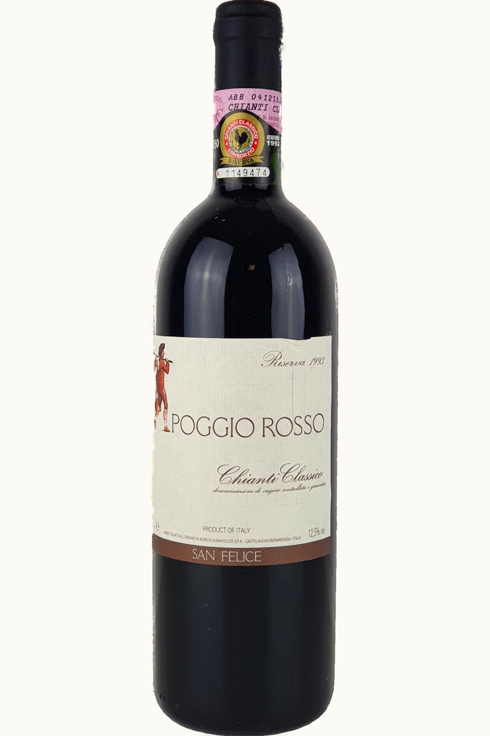 St. Felice St. Felice Poggio Rosso RSRV DOCG Chianti Cls, 1993
