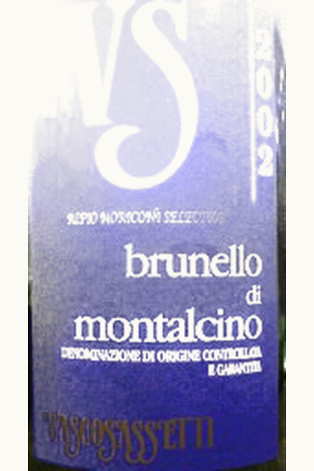 Vasco Sassetti Vasco Sassetti V. S. DOCG Brunello di Montalcino, 1993