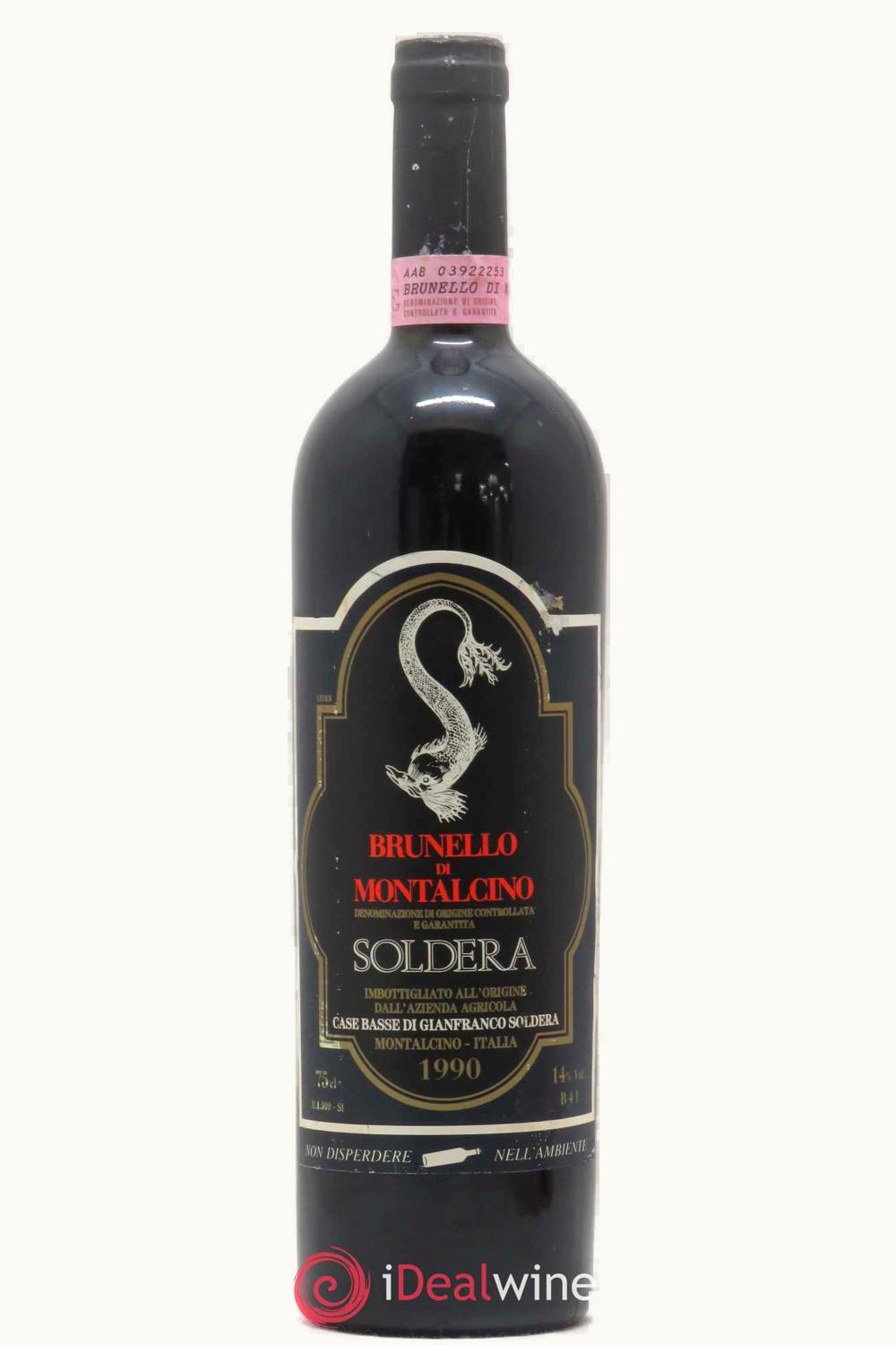 Basse di Gianfranco Soldera Brunello Montalcino RSRV DOCG, 1990