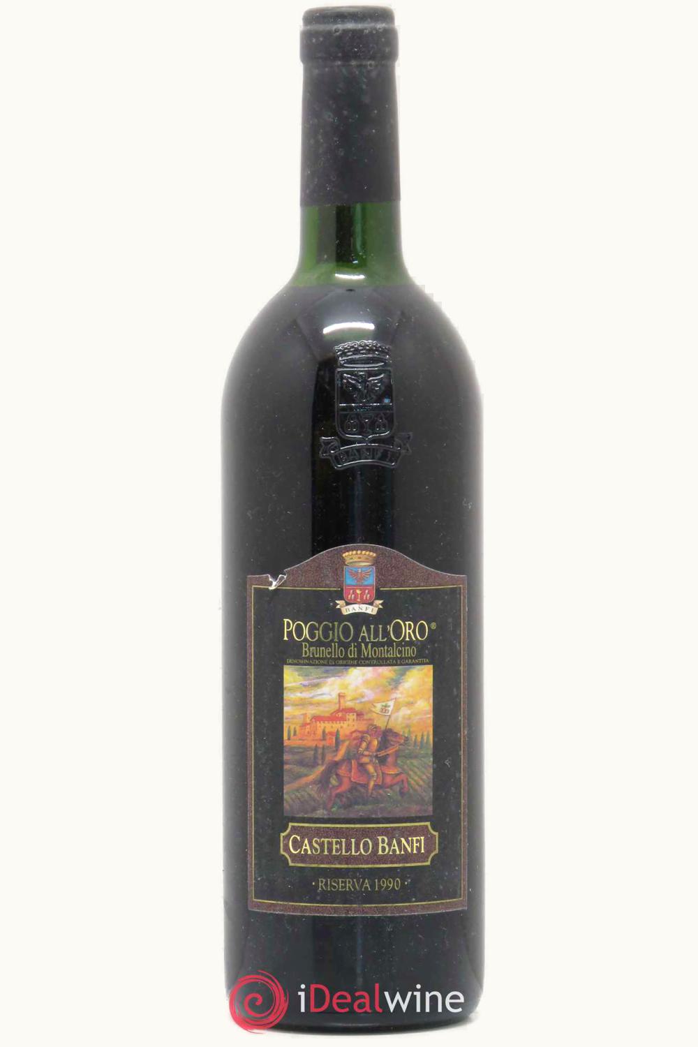 Castello Banfi Castello Banfi Poggio all'Oro RSRV DOCG Brunello di Montalcino, 1990