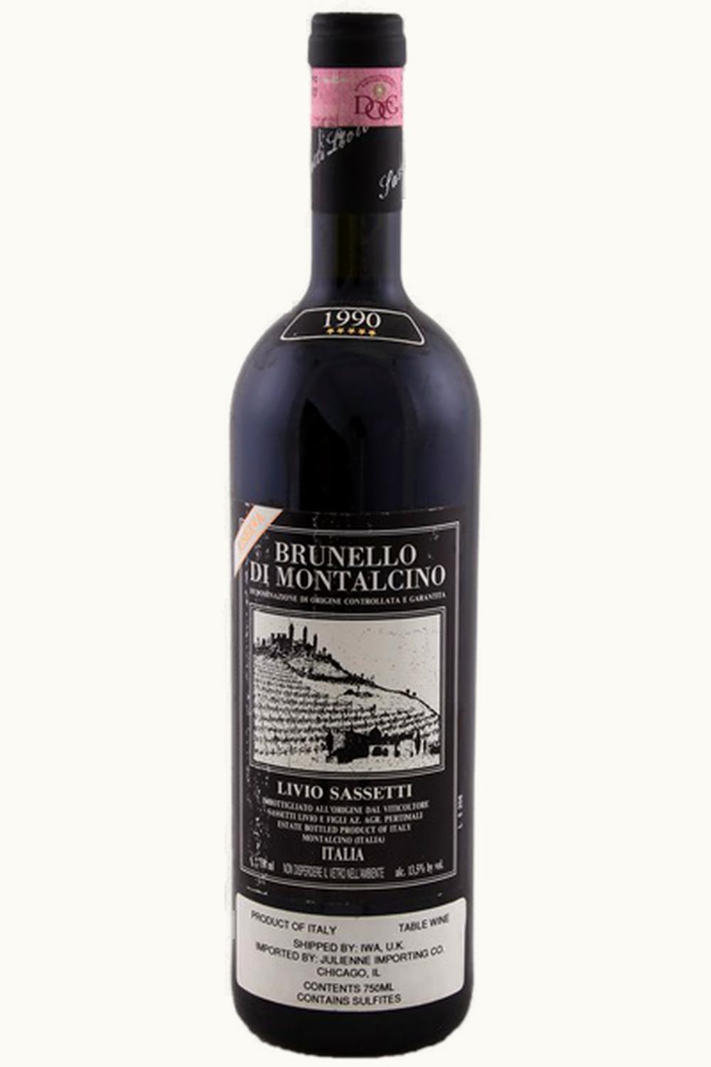 Sassetti Livio Pertimali DOCG Brunello di Montalcino, 1990