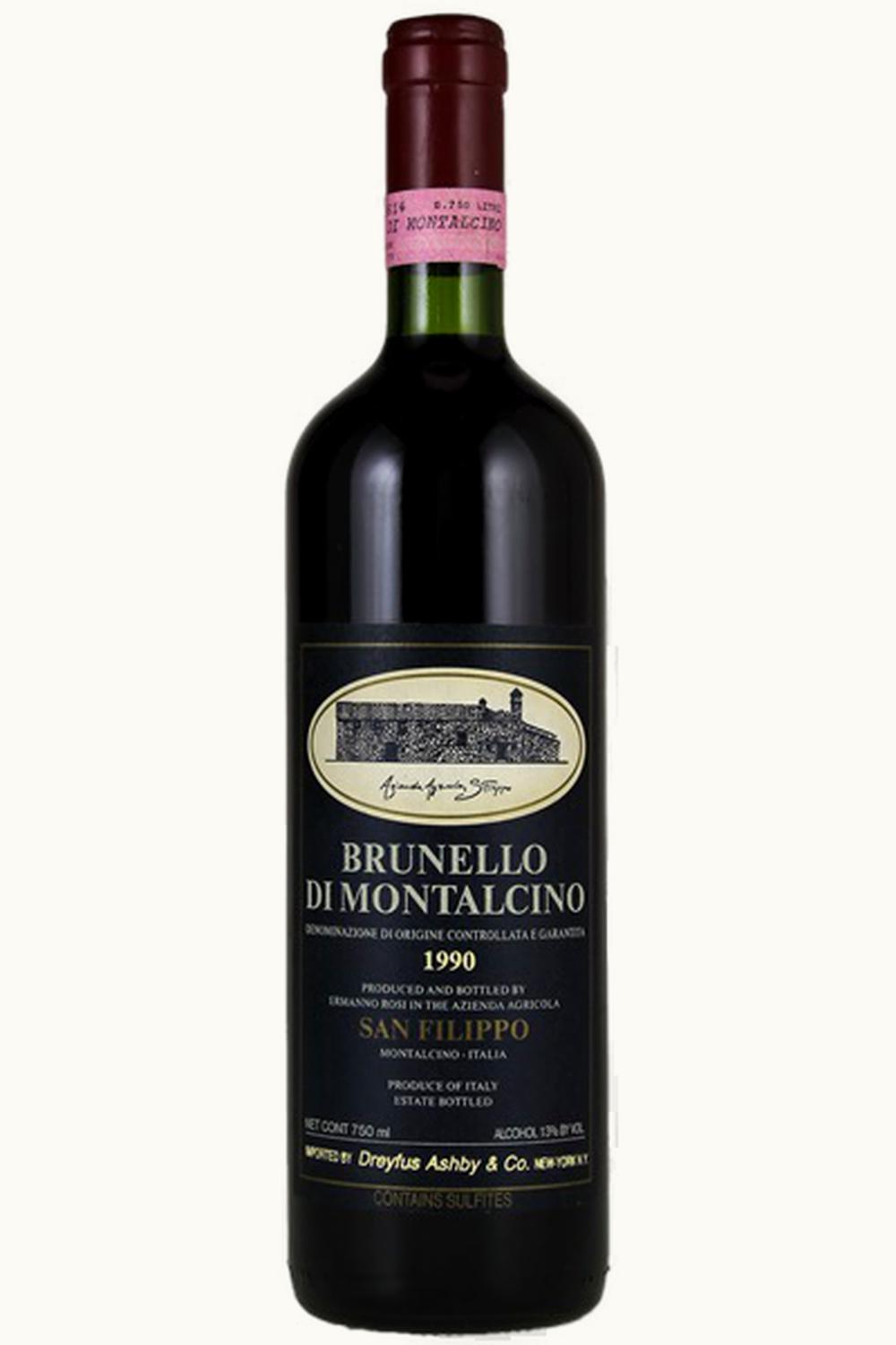 St. Filippo St. Filippo DOCG Brunello di Montalcino Tuscany Italy, 1990