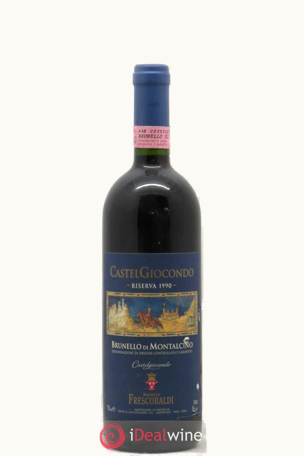 Marchesi Frescobaldi Marchesi Frescobaldi Castel Giocondo RSRV DOCG Brunello di Montalcino Tuscany Italy, 1990