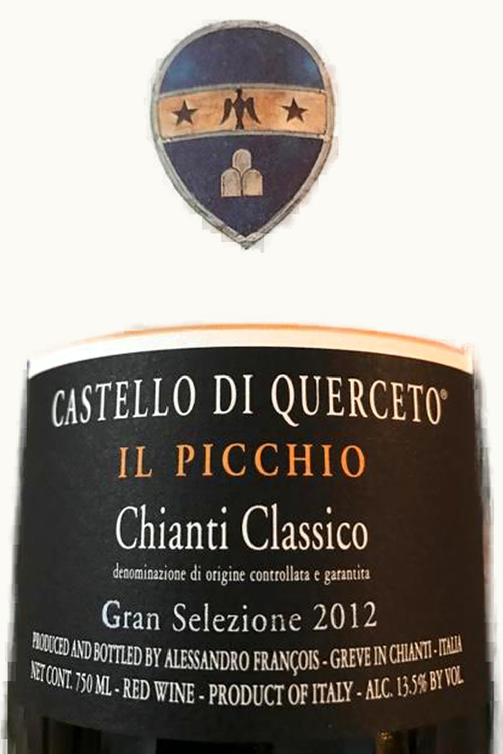 Castello di Querceto Picchio Grand Select DOCG Chianti Cls, 1990