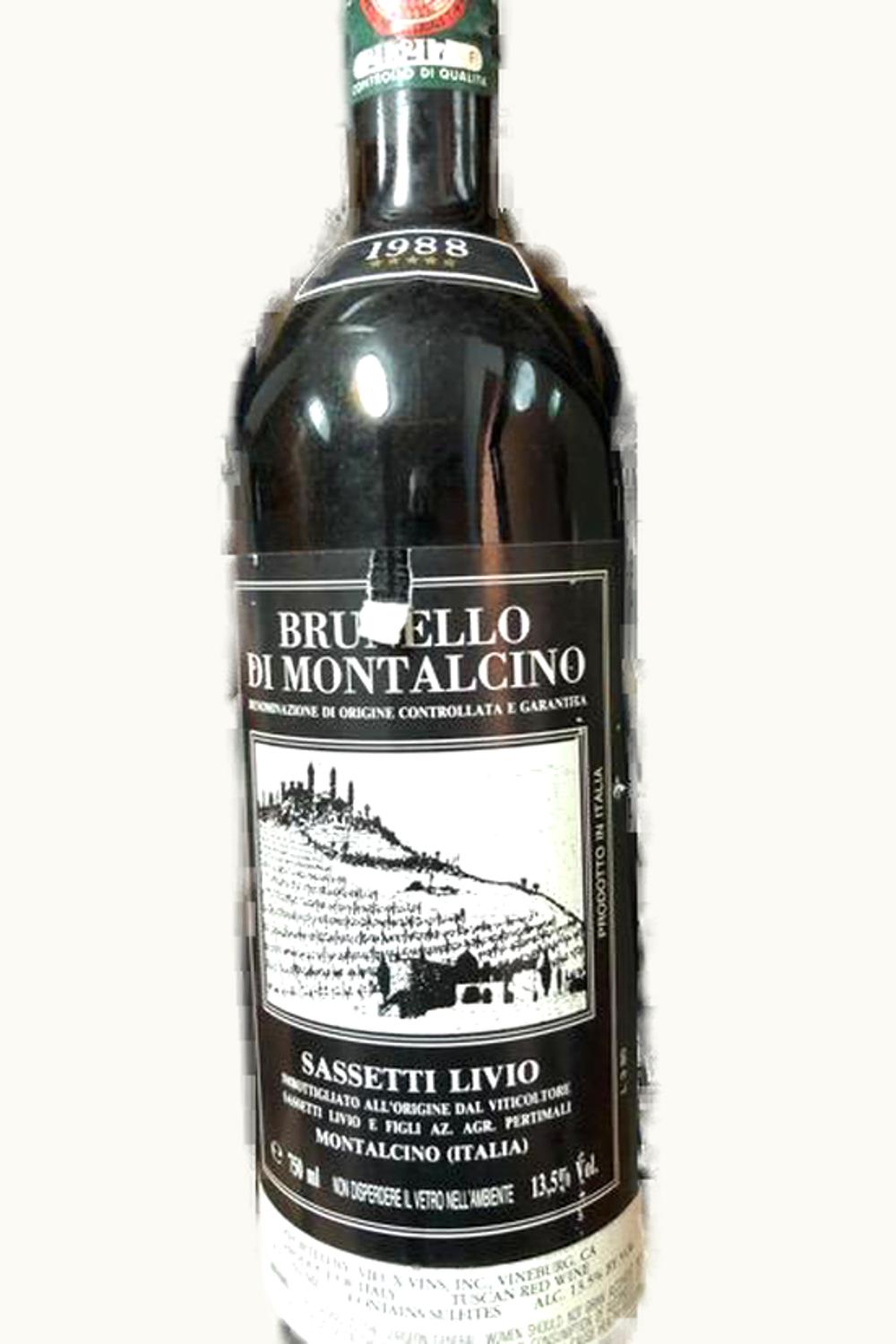 Sassetti Livio Pertimali Brunello di Montalcino, 1988