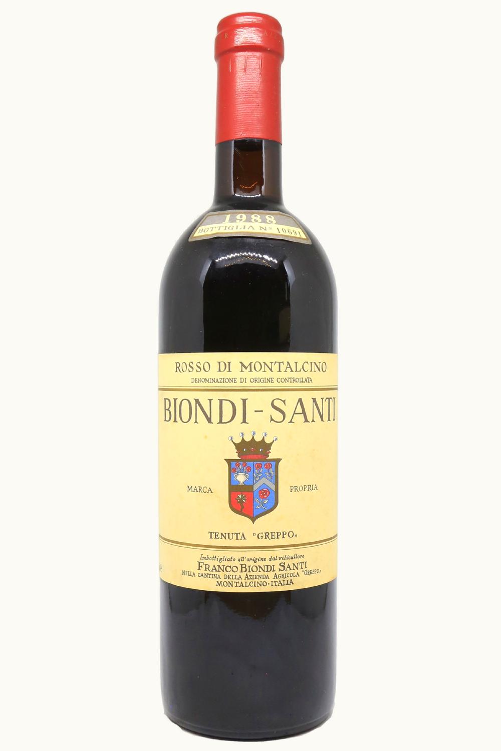 Biondi Santi Biondi Santi Rosso di Montalcino, 1988