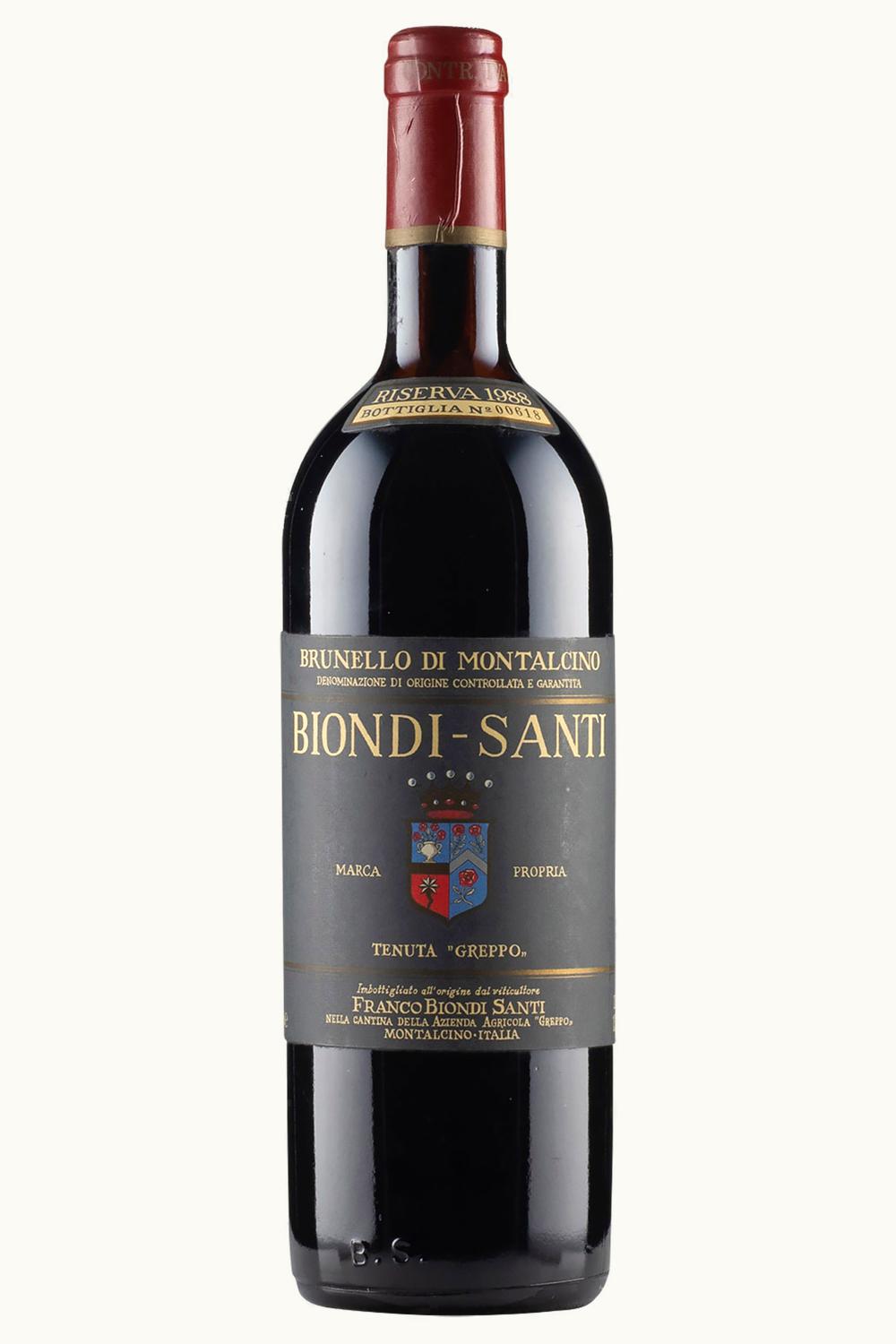 Biondi Santi Biondi Santi La Vertical Riserva Brunello di Montalcino, 1988