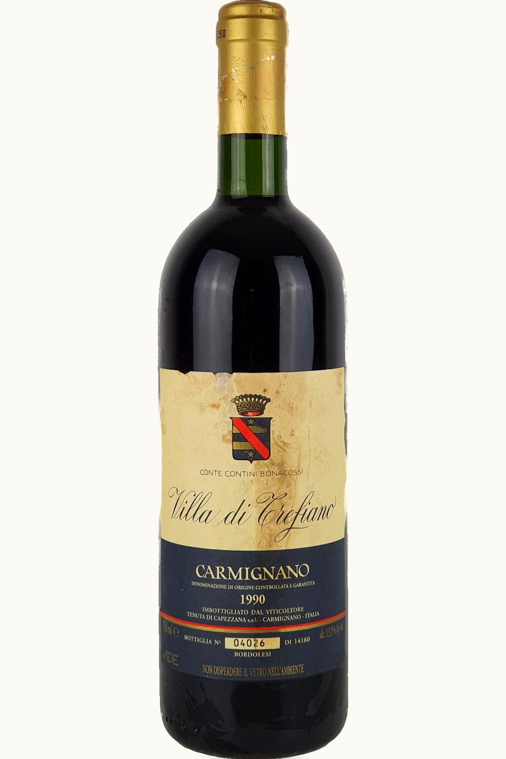 Capezzana Villa di Trefiano Riserva DOCG Carmignano, 1988