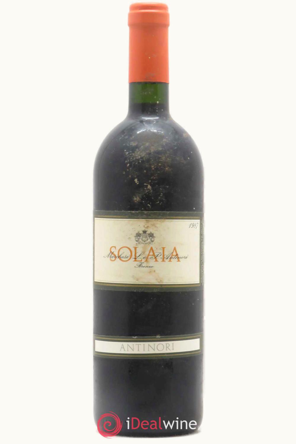 Marchesi Antinori Marchesi Antinori Solaia, Tuscany IGP, Italy, 1987