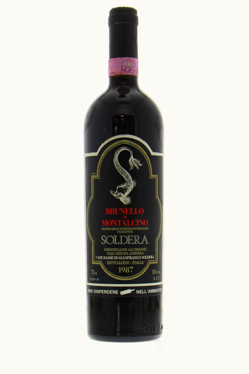 Basse di Gianfranco Soldera Brunello Montalcino RSRV DOCG, Tuscany, Italy, 1987