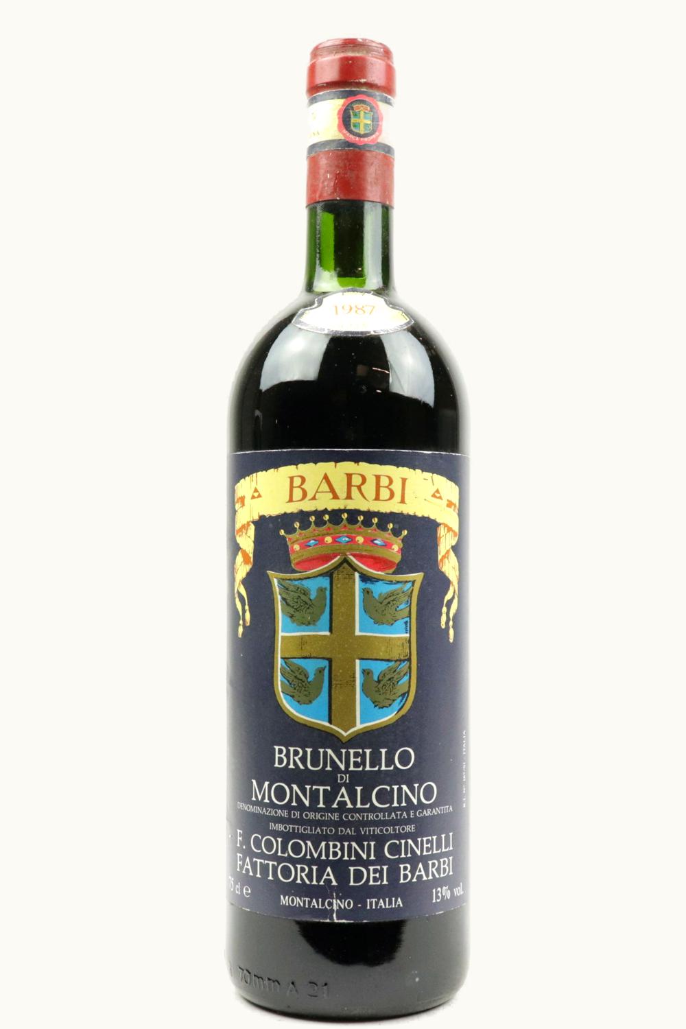Fattoria Dei Barbi Fattoria Dei Barbi RSRV DOCG Brunello di Montalcino, Tuscany, Italy, 1987