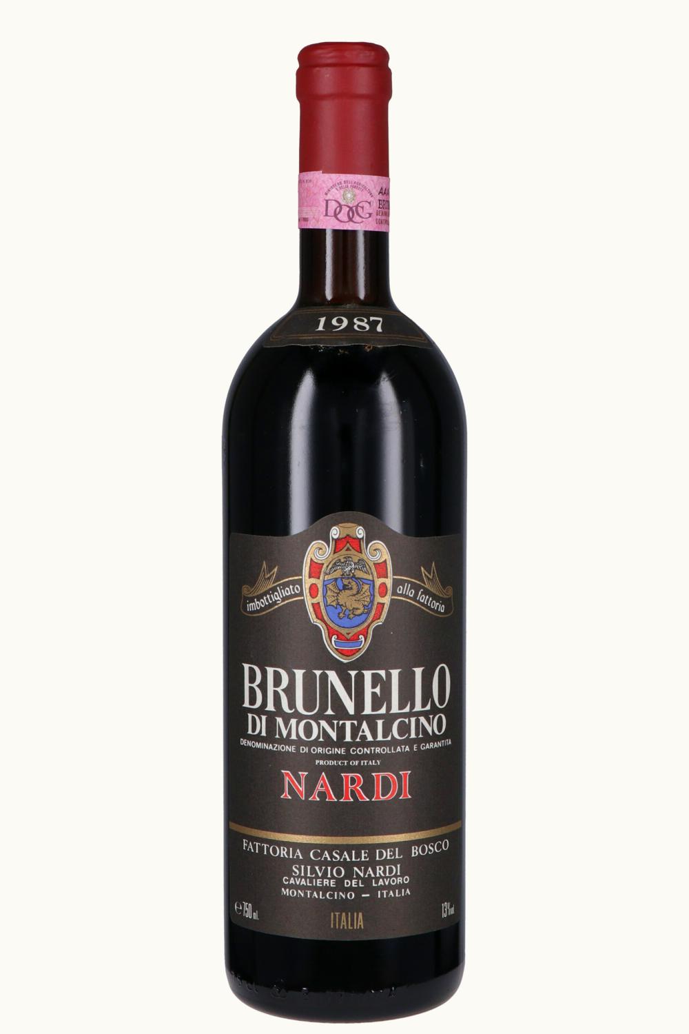 Tenute Silvio Nardi DOCG Brunello di Montalcino, Tuscany, Italy, 1987
