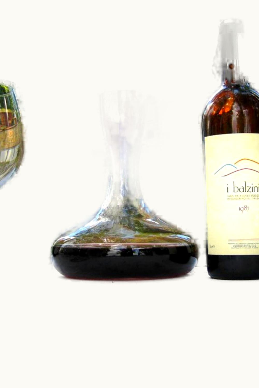D'Isanto D'Isanto I Balzini Whitelabel Colli della Tuscany Central IGP Italy, 1987