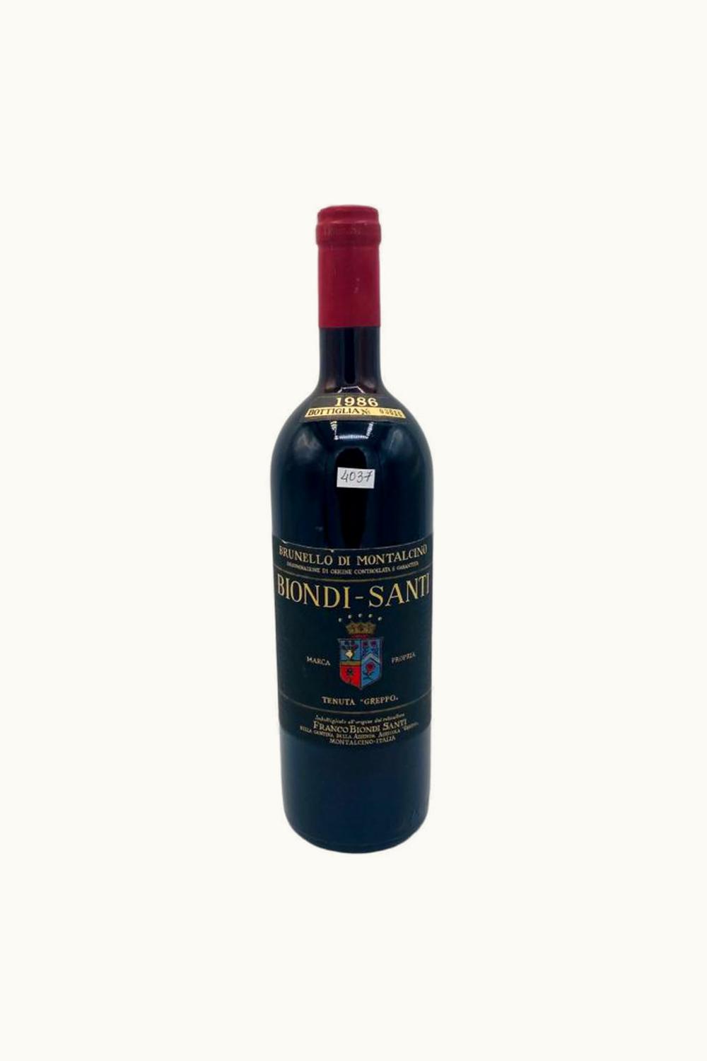 Biondi Santi Biondi Santi Brunello di Montalcino, 1986
