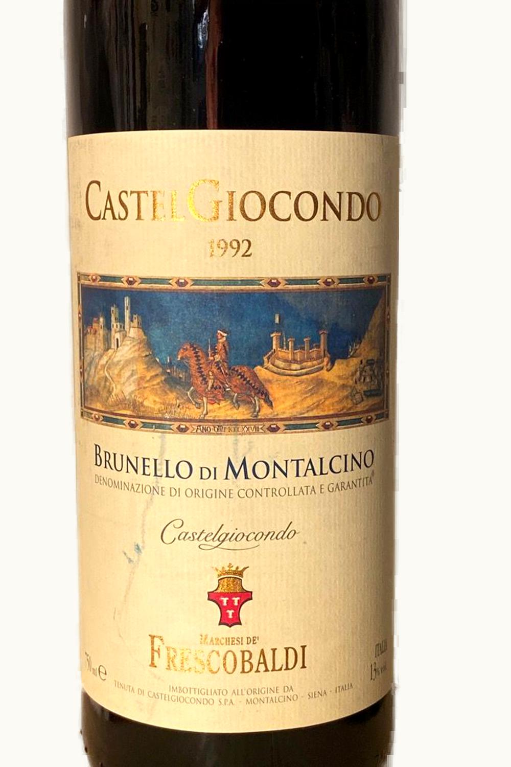 Marchesi Frescobaldi Marchesi Frescobaldi Castel Giocondo, 1986