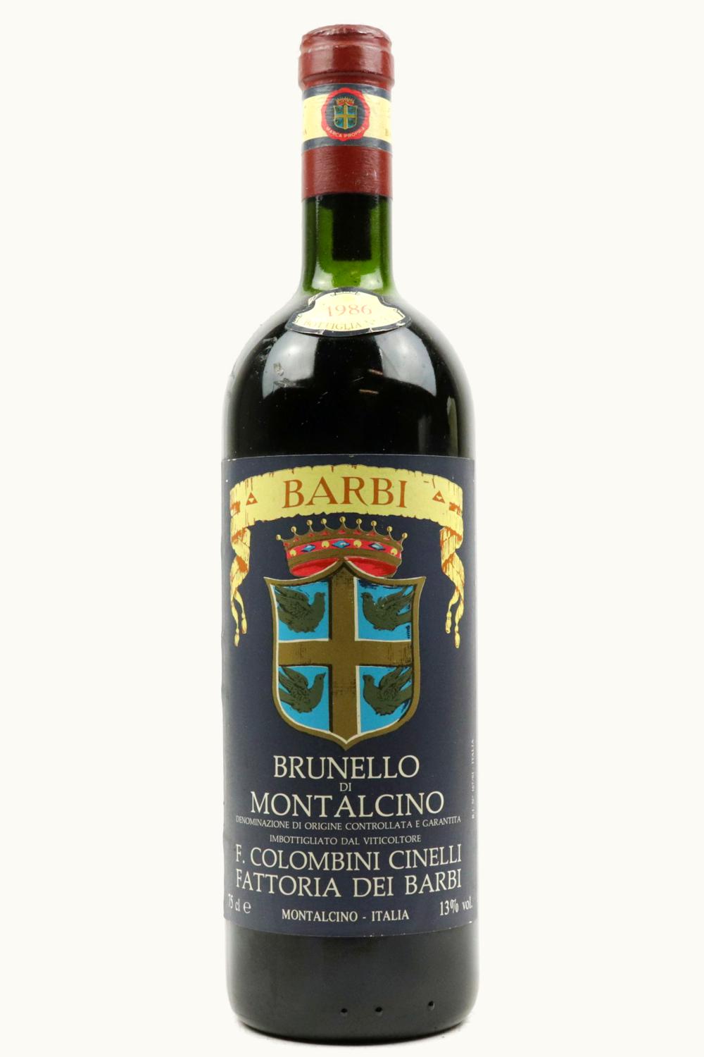 Fattoria dei Barbi Fattoria dei Barbi Brunello di Montalcino, 1986