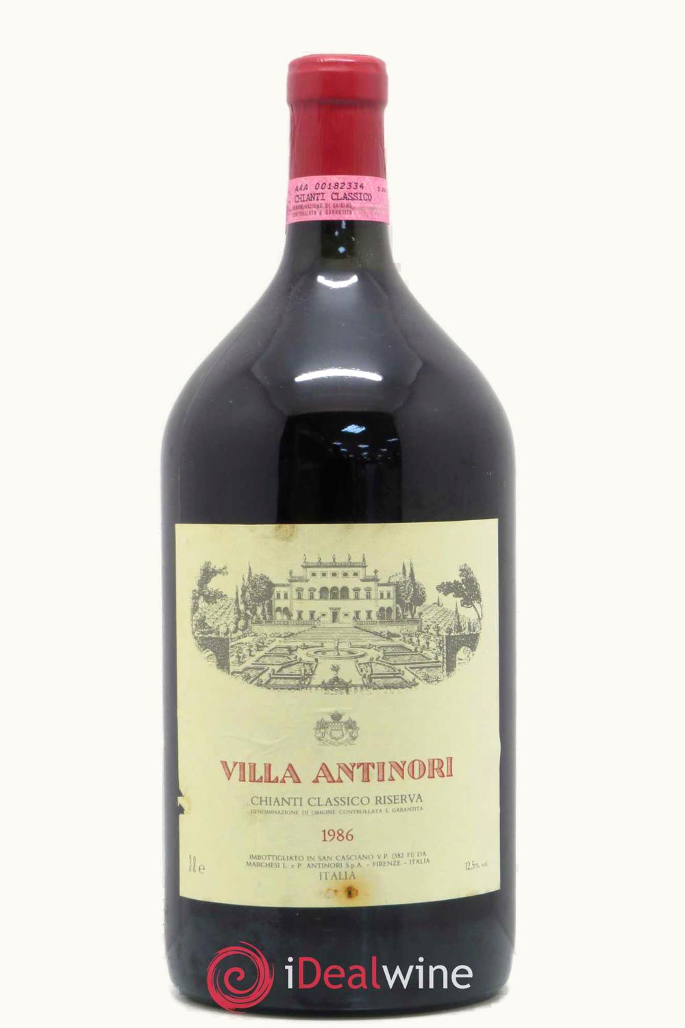 Marchesi Antinori Marchesi Antinori Villa Reserva Chianti Classico, 1986