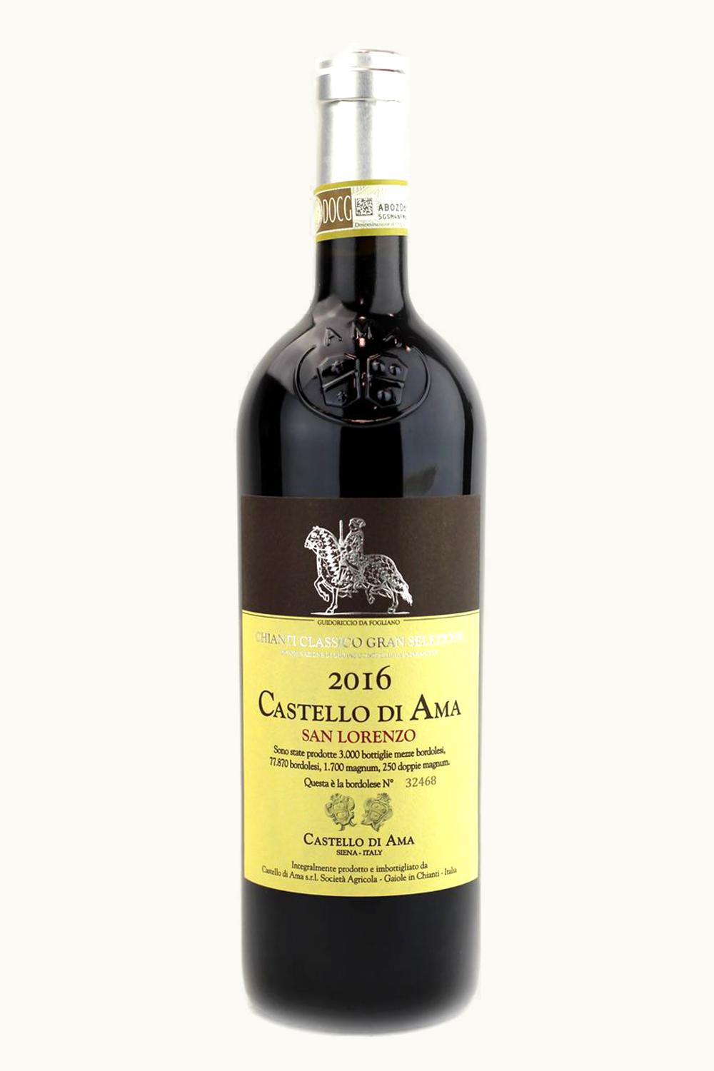 Castello di Ama San Lorenzo Grand Select, 1986