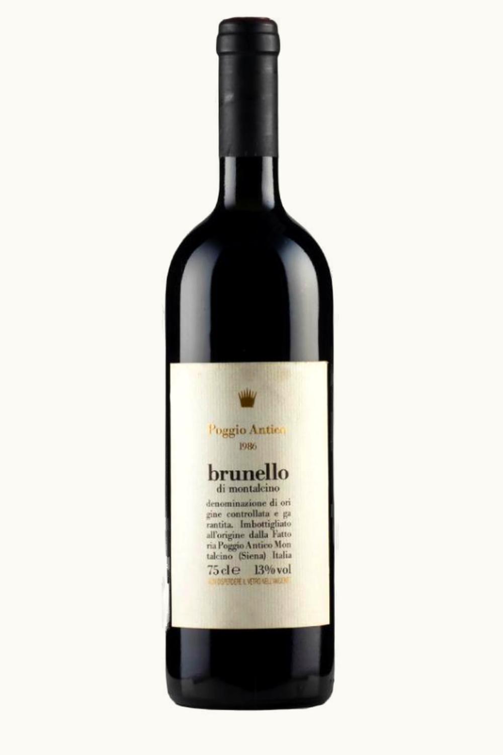 Poggio Antico Riserva Brunello di Montalcino, 1986