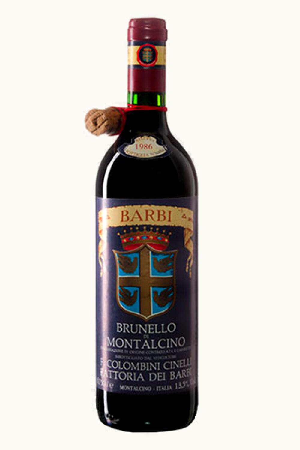 Fattoria dei Barbi Fattoria dei Barbi Rosso di Montalcino, 1986