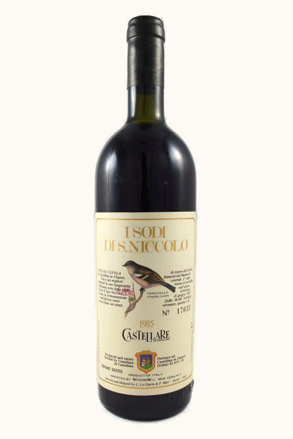 Castellar di Castelina I Sodi San Niccolò Tuscany IGP, 1985