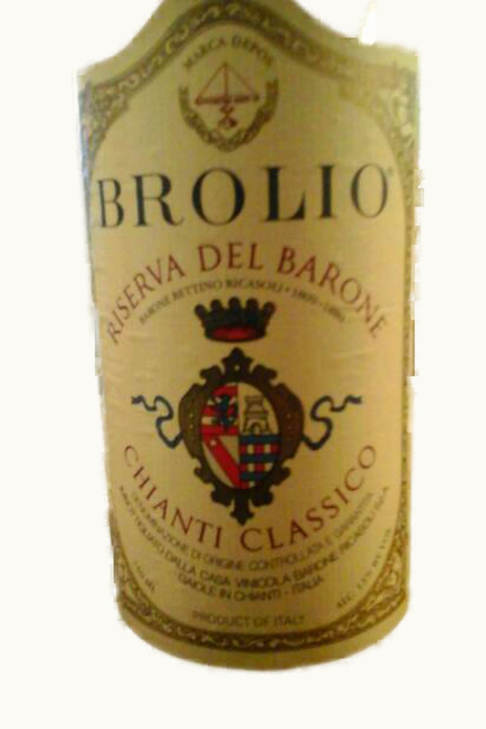 Barone Ricasoli Barone Ricasoli Brolio RSRV DOCG Chianti Cls Tuscany Italy, 1985