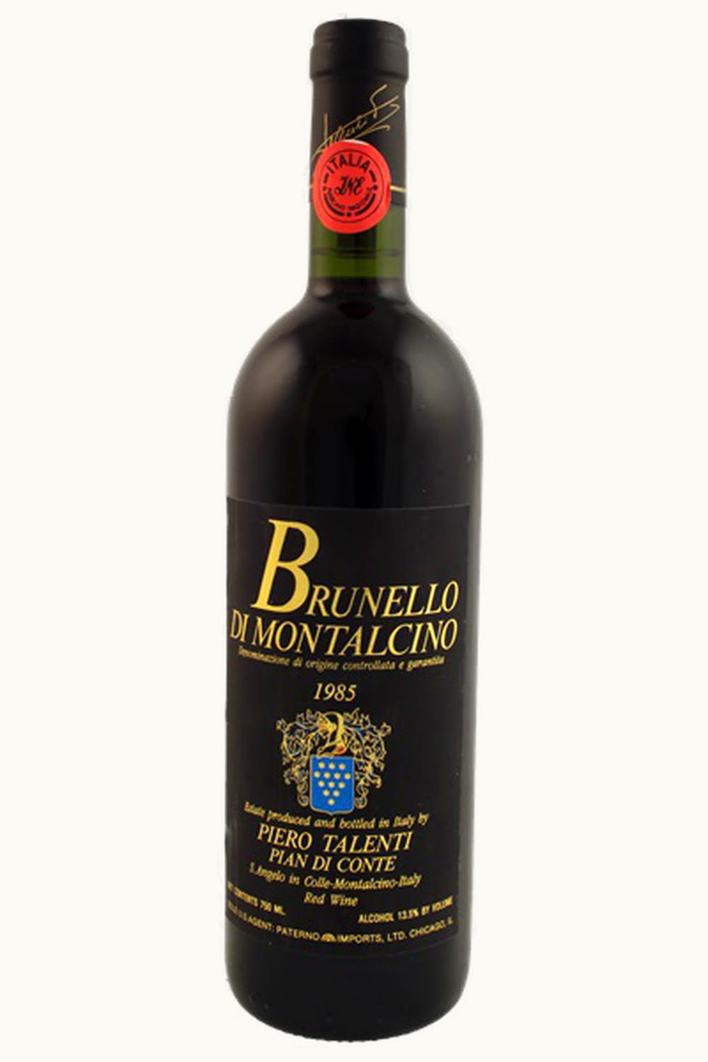 Talenti Pian di Conte RSRV Brunello Montalcino DOCG Tuscany Italy, 1985