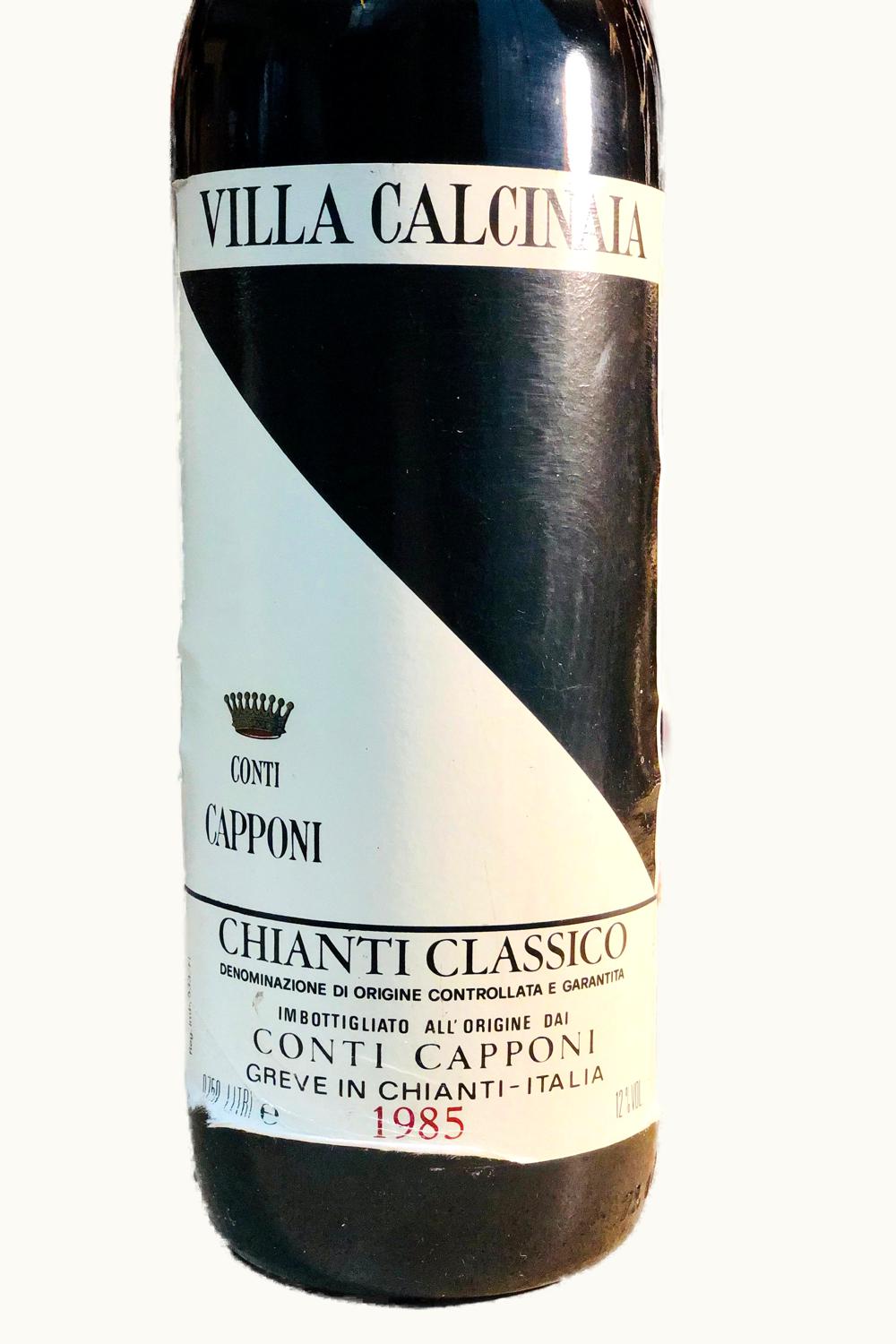 Conti Capponi Villa Calcinaia, 1985