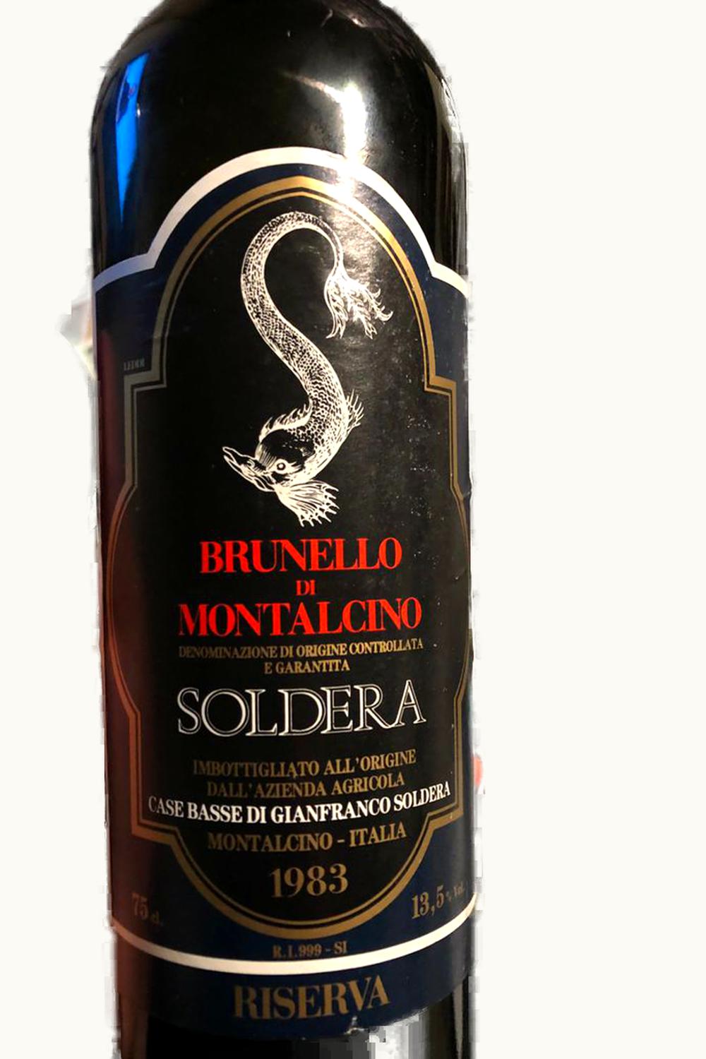Basse di Gianfranco Soldera Brunello Montalcino, 1983