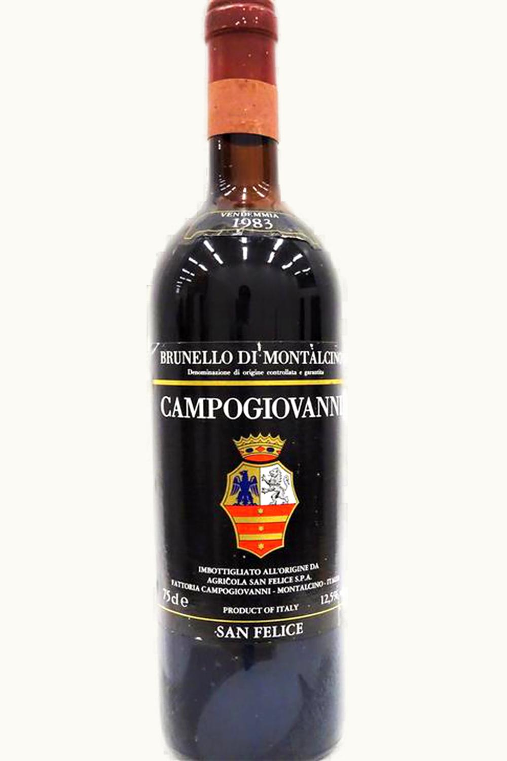 Tenuta di Castelgiocondo Tenuta di Castelgiocondo Campogiovanni Brunello di Montalcino, 1983
