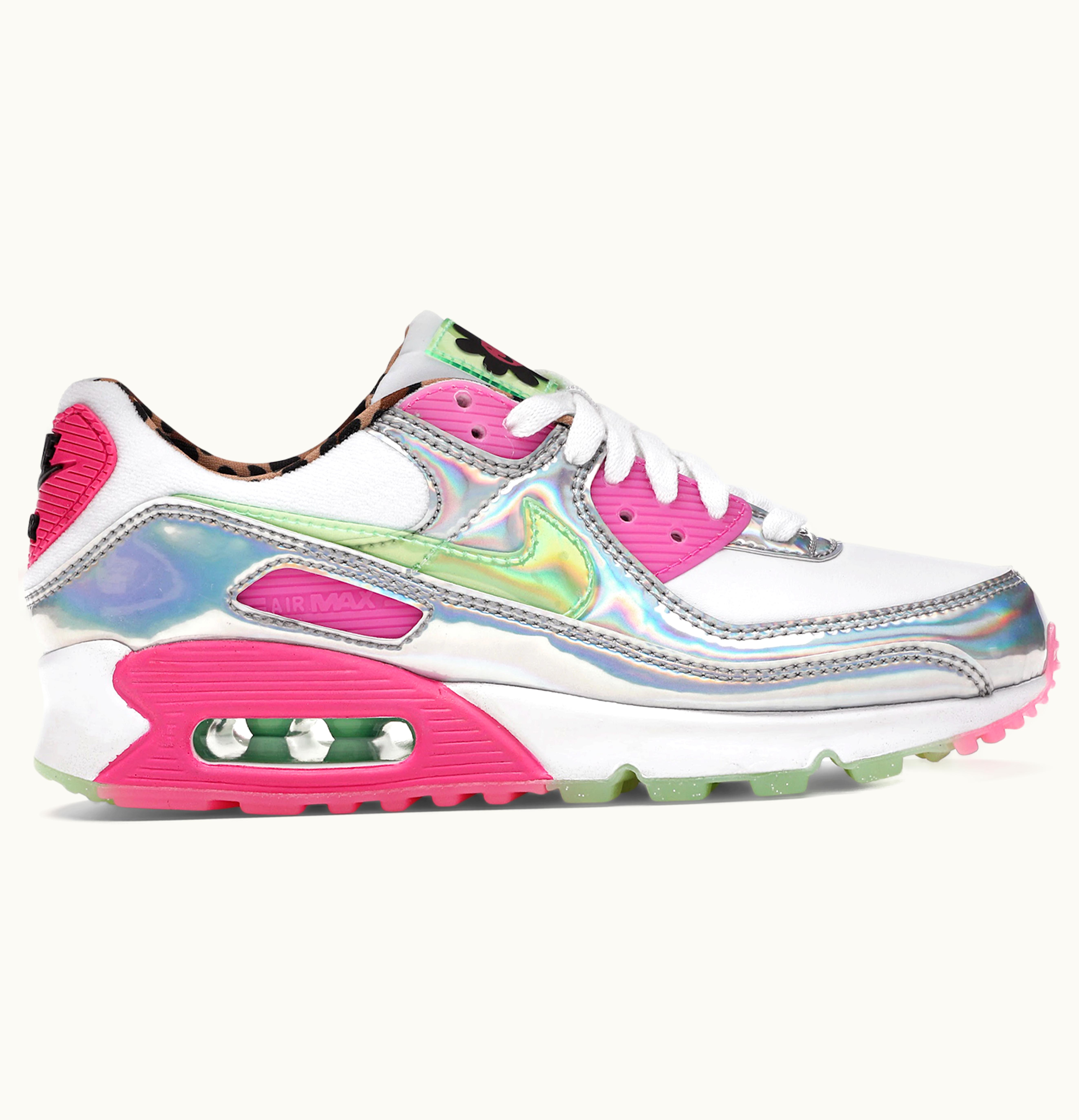 Nike Nike Air Max 90 LX Daisy Leopard Iridescent W