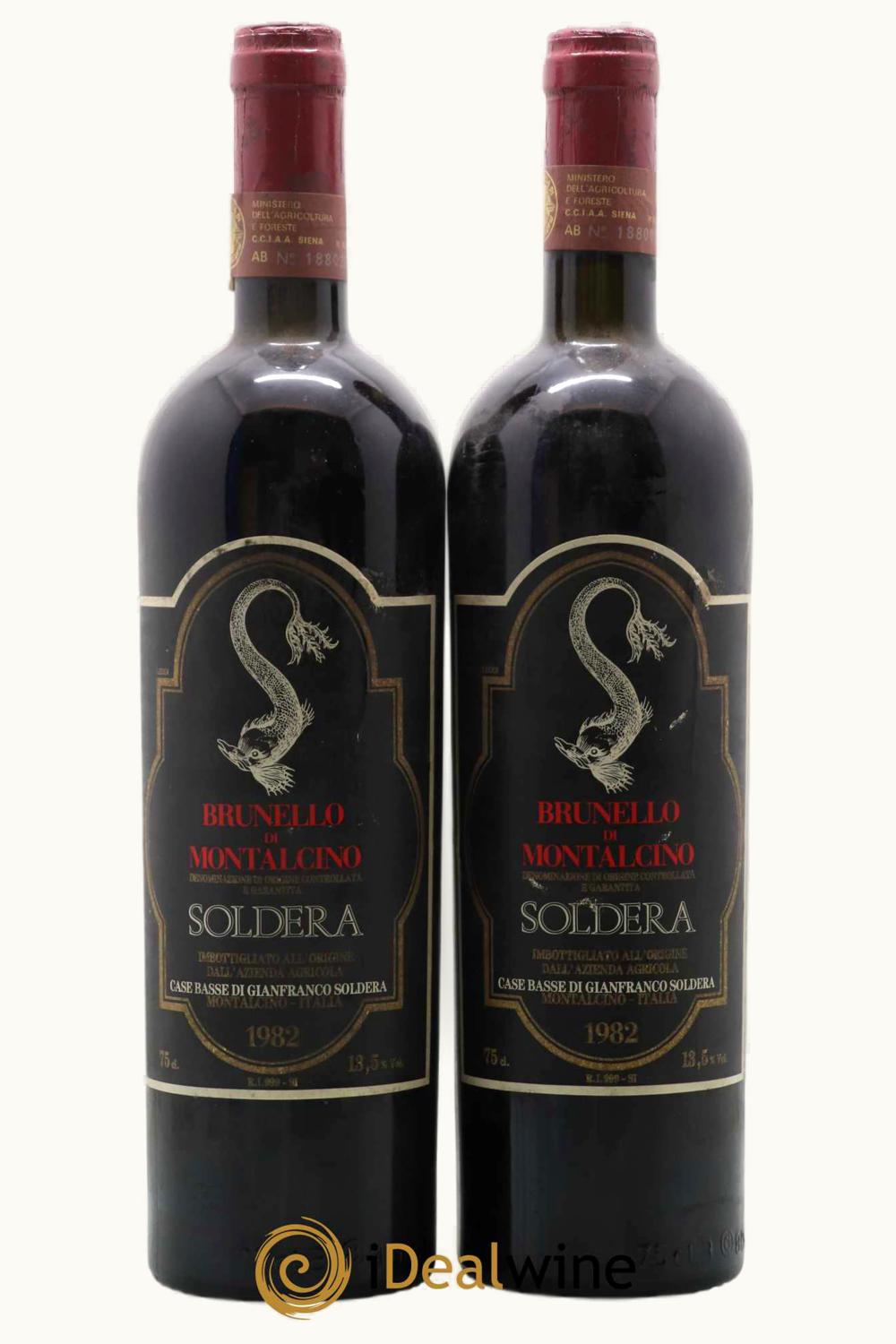 Basse di Gianfranco Soldera Brunello Montalcino, 1982