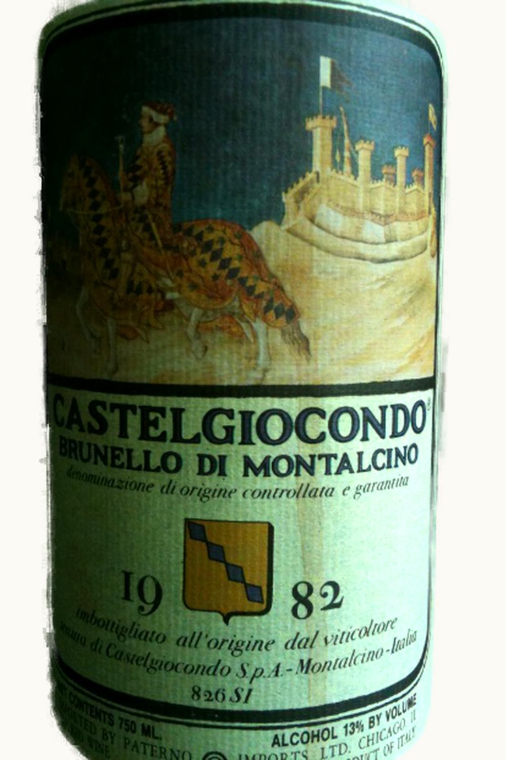 Marchesi Frescobaldi Marchesi Frescobaldi Castelgiocondo Brunello di Montalcino, 1982