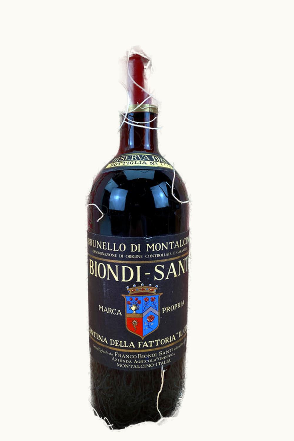 Biondi Santi Biondi Santi Brunello di Montalcino, 1981
