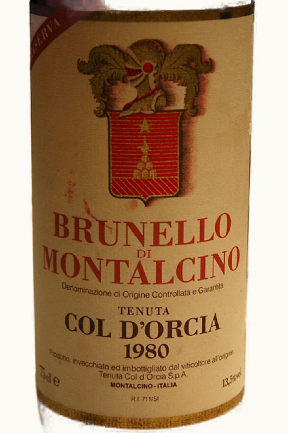 Tenute Col d'Orcia Tenute Col d'Orcia S'Angelo Colle, 1980