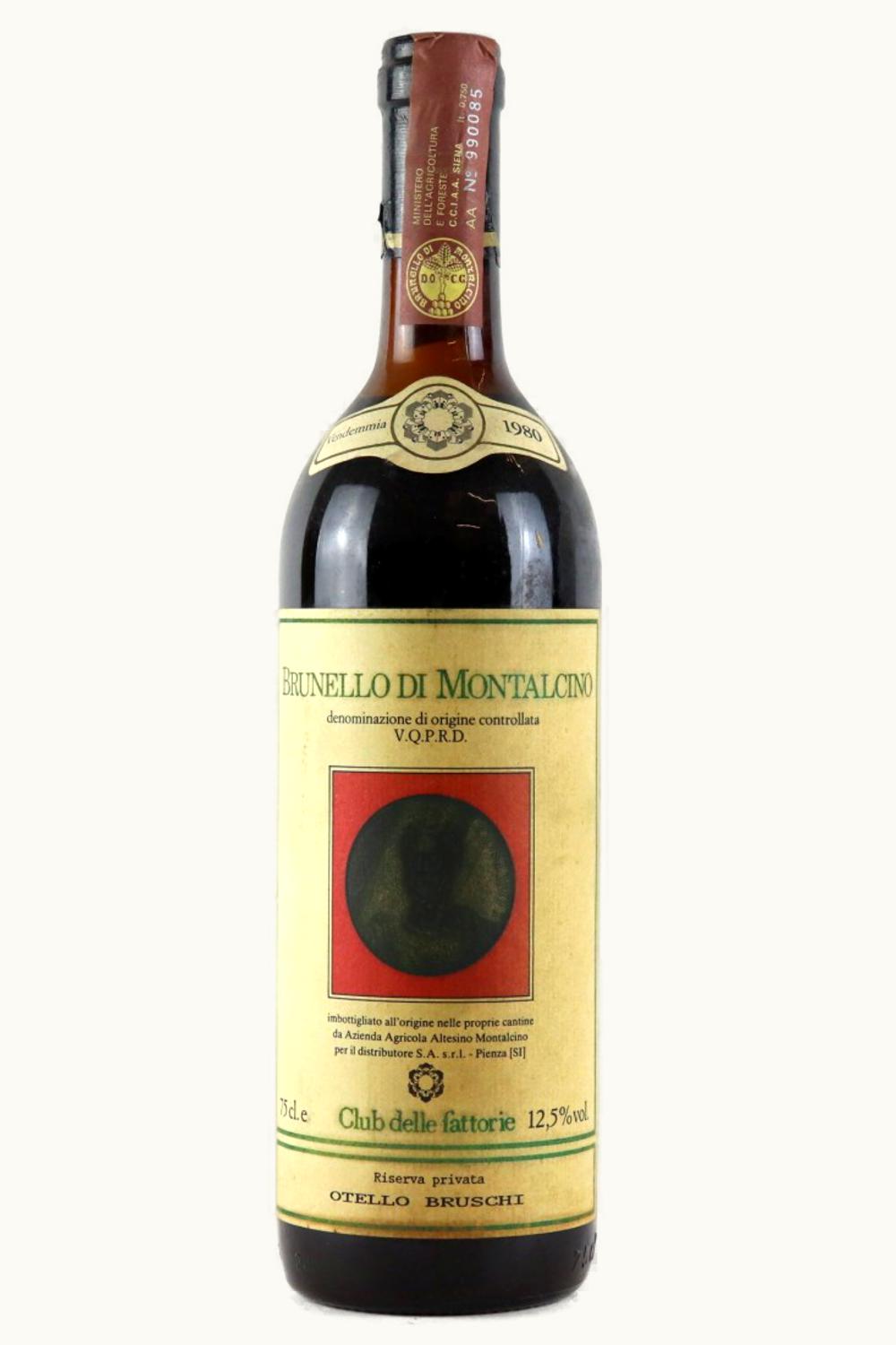 Club Fattoria Club Fattoria RSRV Privato Brunello di Montalcino, 1980