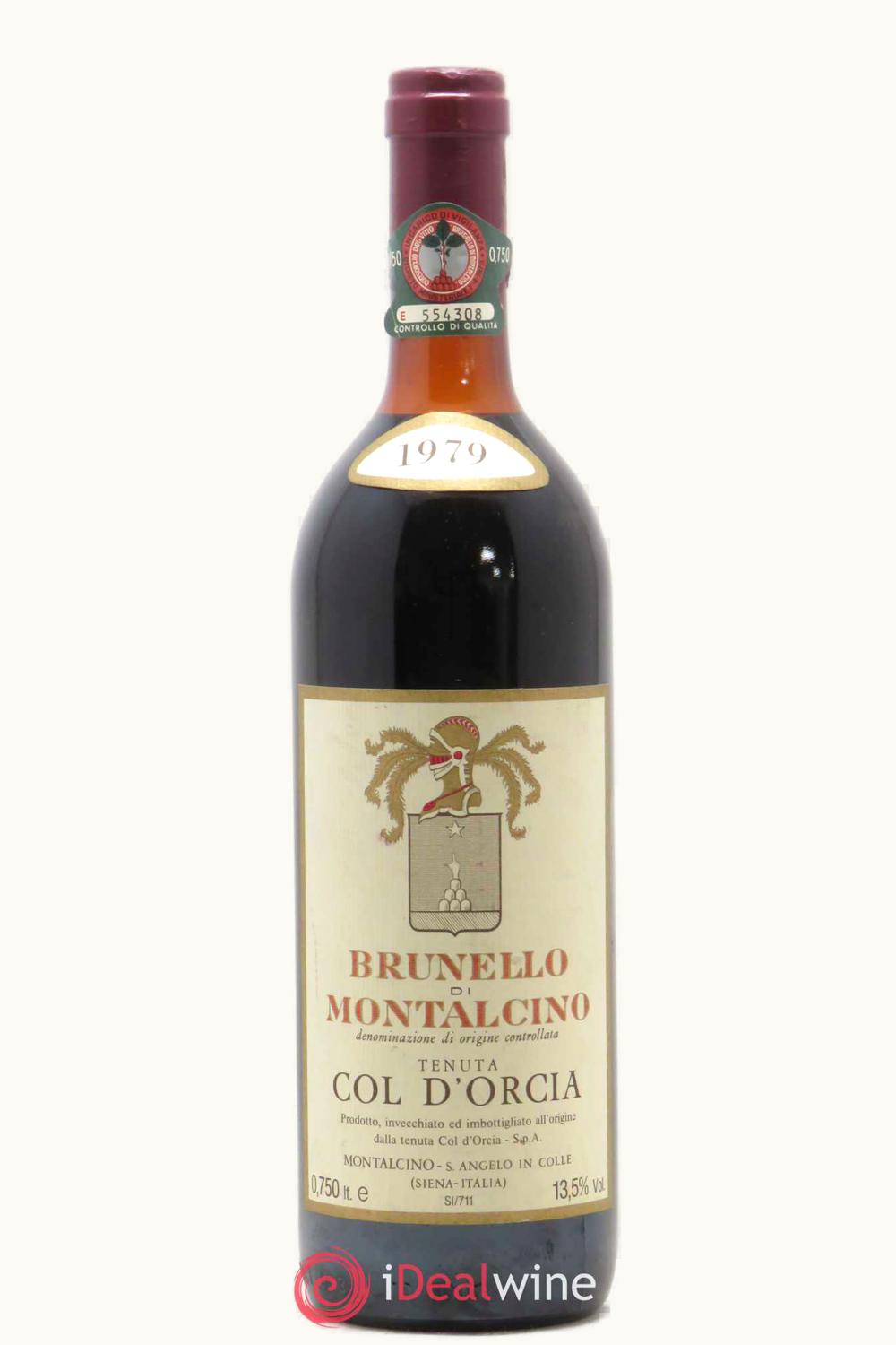 Tenute Col d'Orcia Tenute Col d'Orcia Brunello di Montalcino, 1979