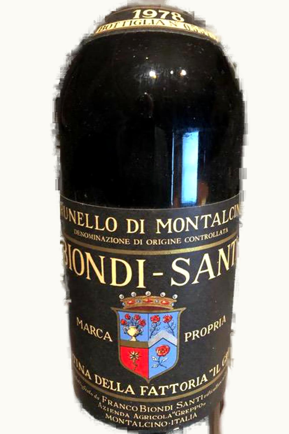 Biondi Santi Brunello di Montalcino DOCG, 1978