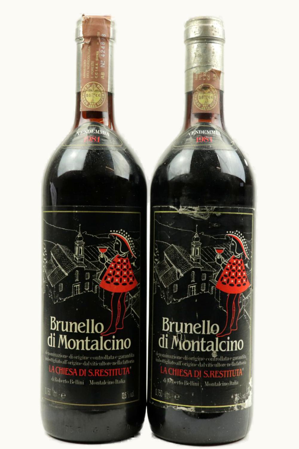 La Chiesa di Santa Restituta La Chiesa di Santa Restituta Brunello Montalcino DOCG, 1978