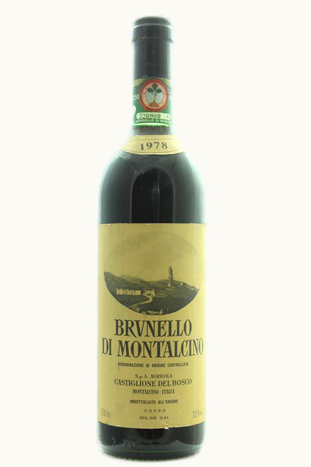 Castiglione del Bosco RSRV Brunello di Montalcino DOCG, 1978