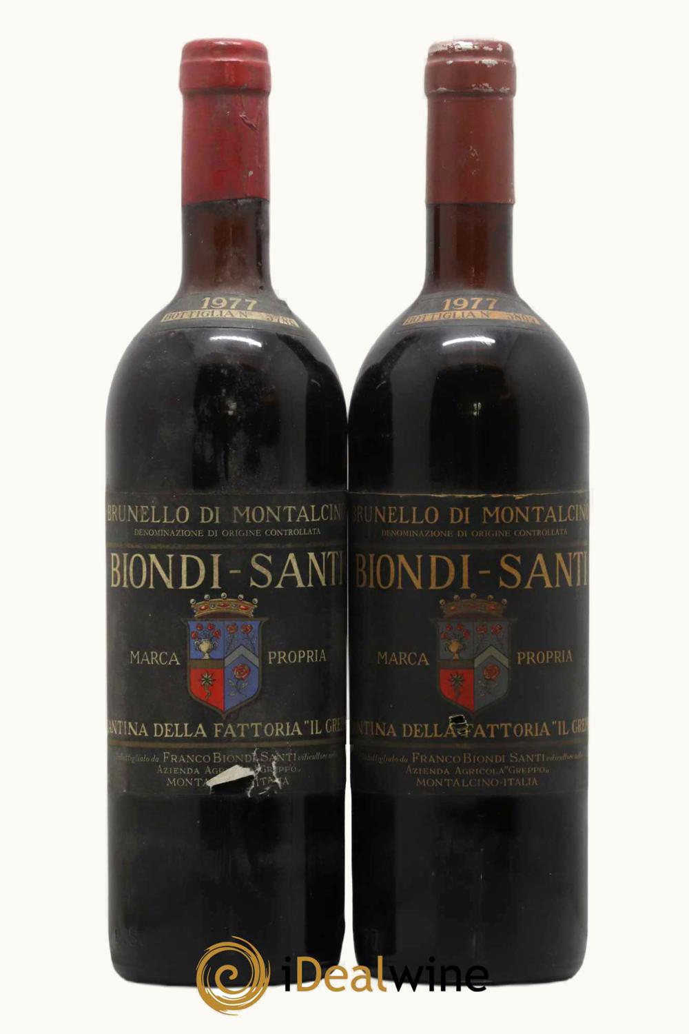 Biondi Santi DOCG Brunello di Montalcino, 1977