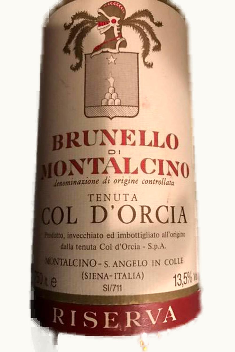 Tenute Col d'Orcia Tenute Col d'Orcia RSRV DOCG Brunello di Montalcino, 1977