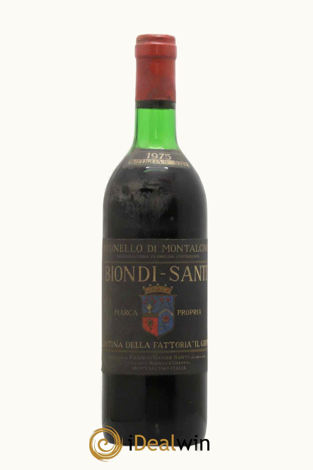 Biondi Santi DOCG Brunello di Montalcino, 1975